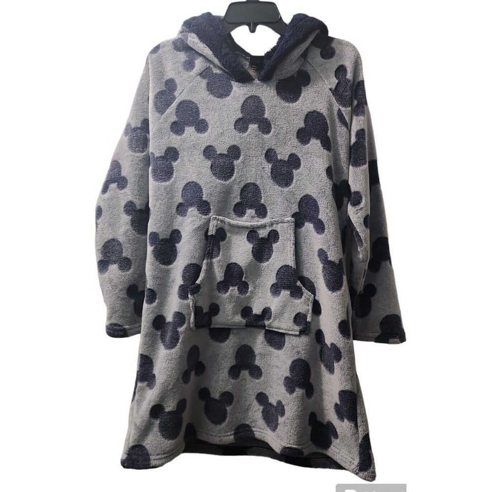 Disney‎ Mickey Mouse Wearable Blanket Hoodie Cozy Warm Lounger Medium